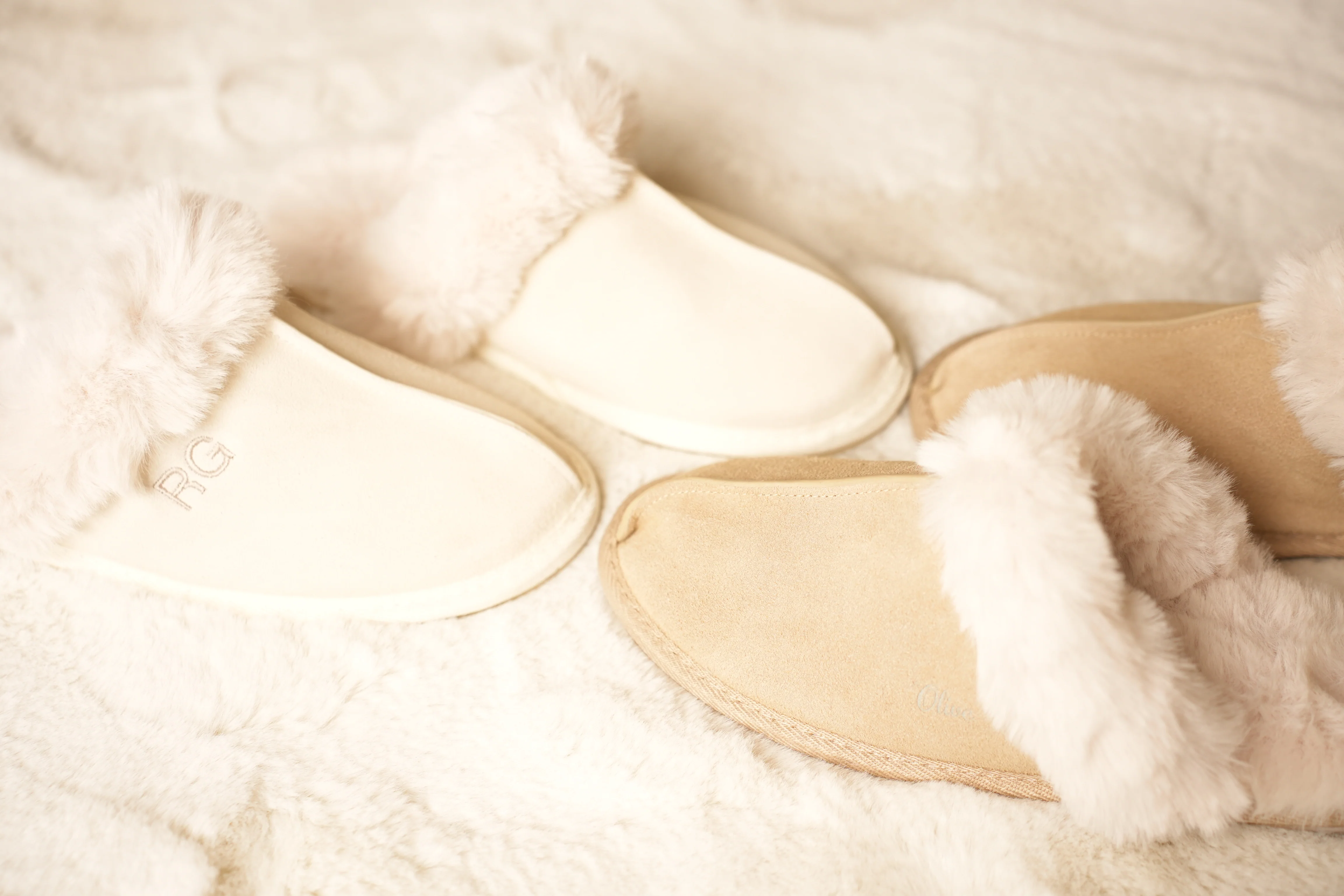 Pantoffel Suède Cream - Image 8