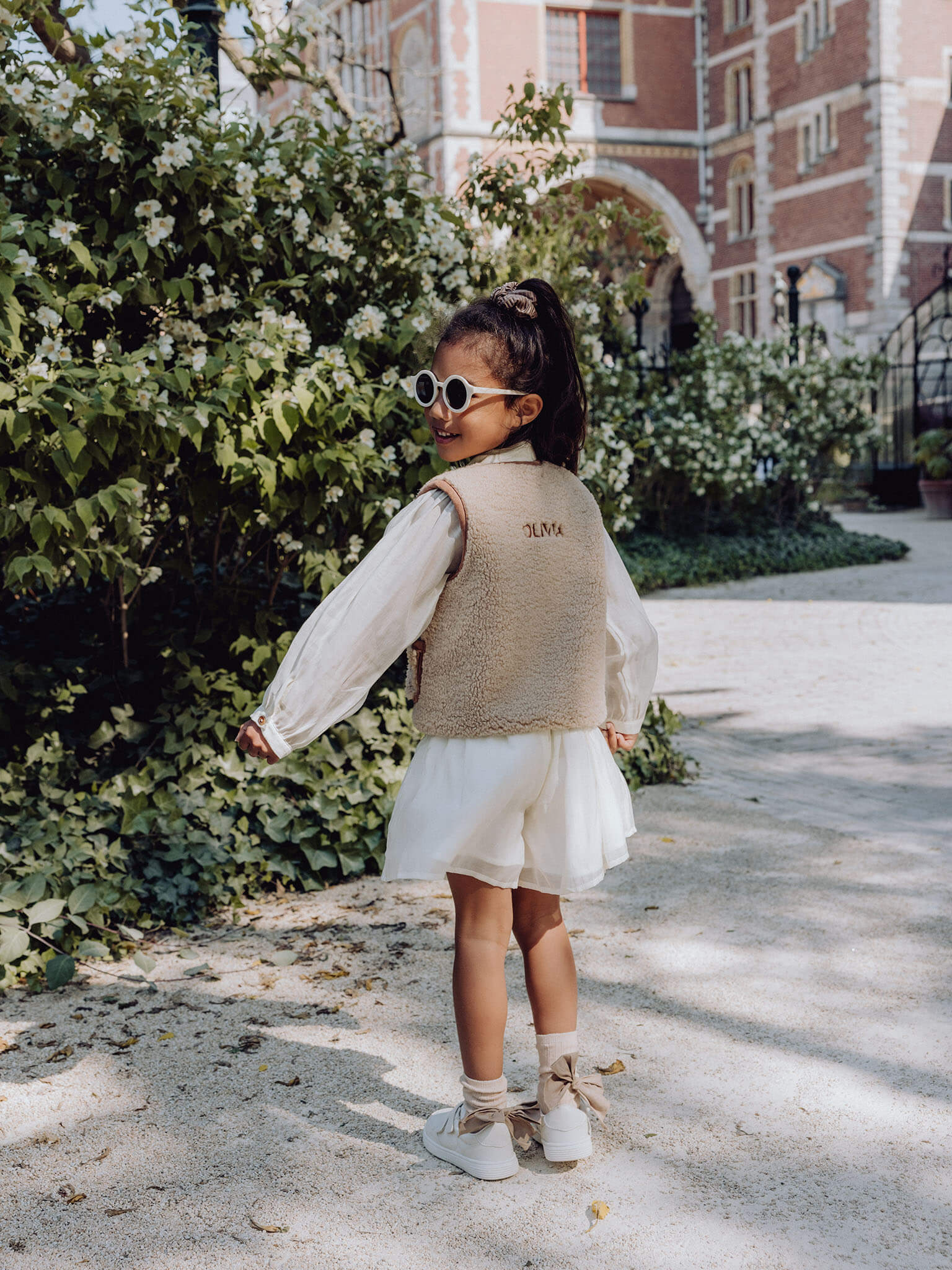 Teddy Gilet Beige - Image 6