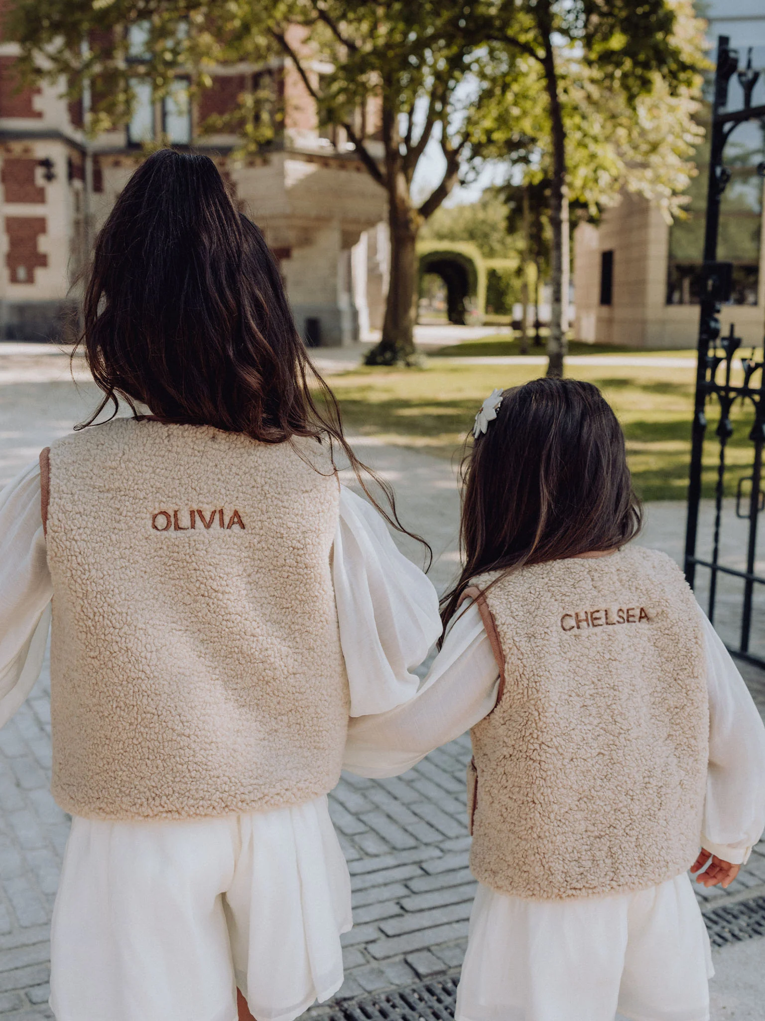 Teddy Gilet Beige - Image 8
