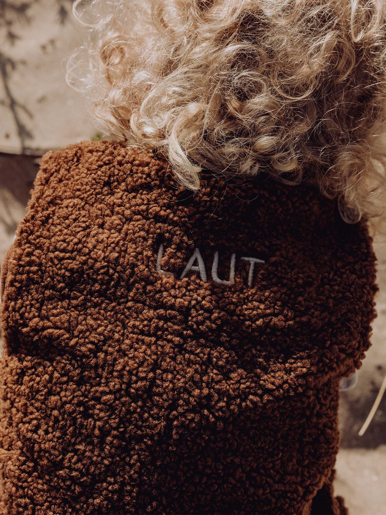 Teddy Gilet Bruin - Image 5