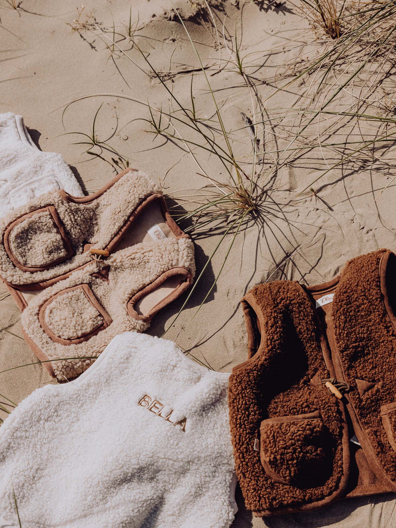 Teddy Gilet Bruin - Image 7
