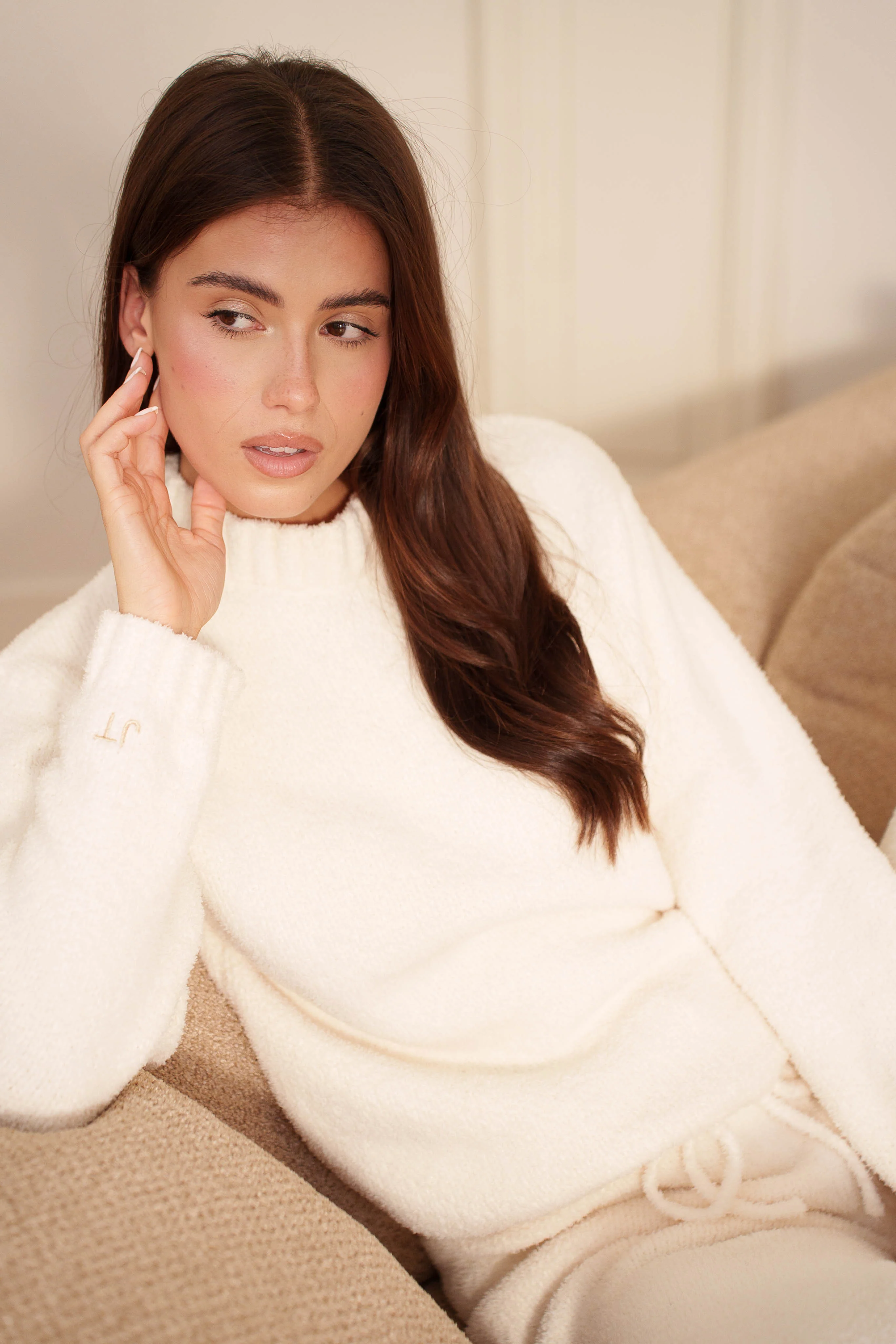 Jogging Suit Teddy Off-white - Image 5