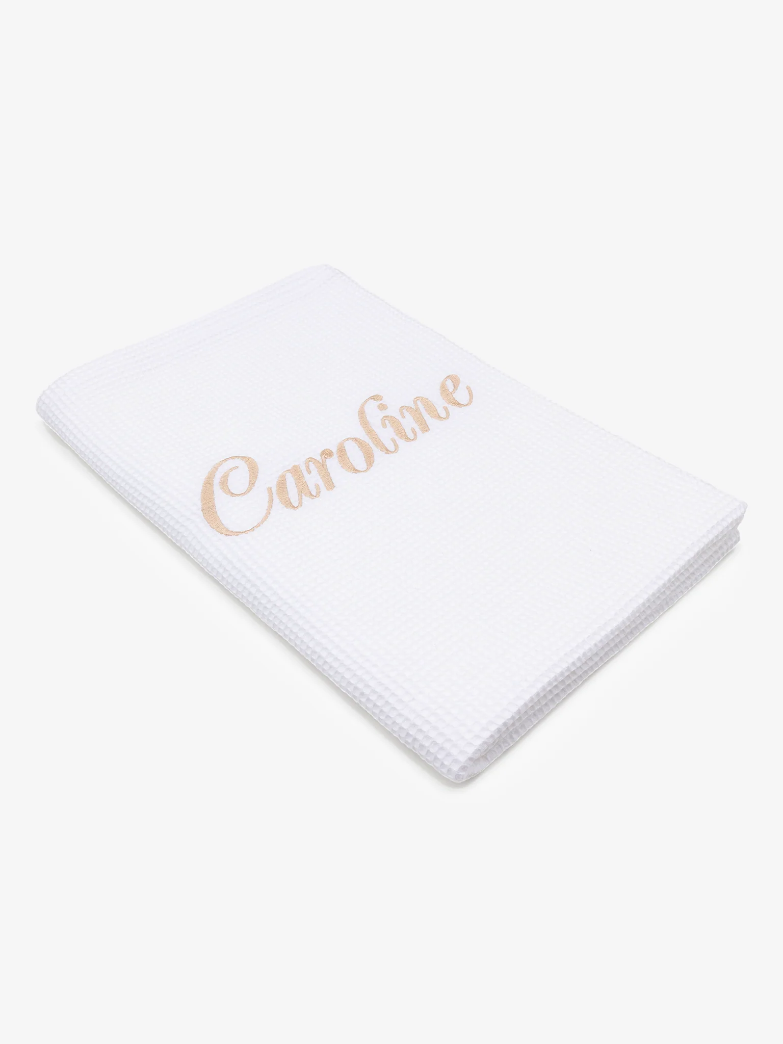 Waffle Handdoek White - Image 3